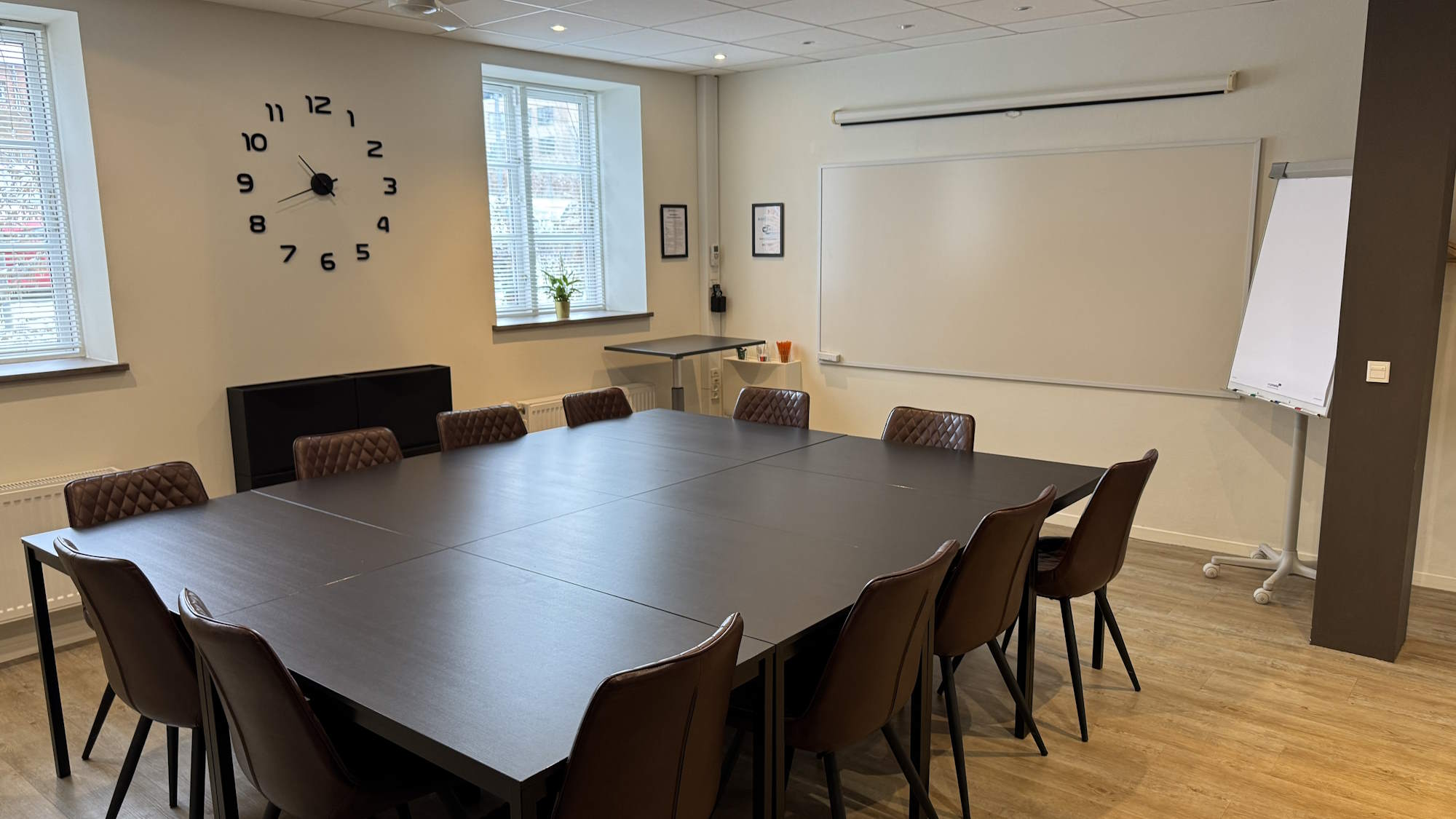 Adgang til forskellige mødelokaler...